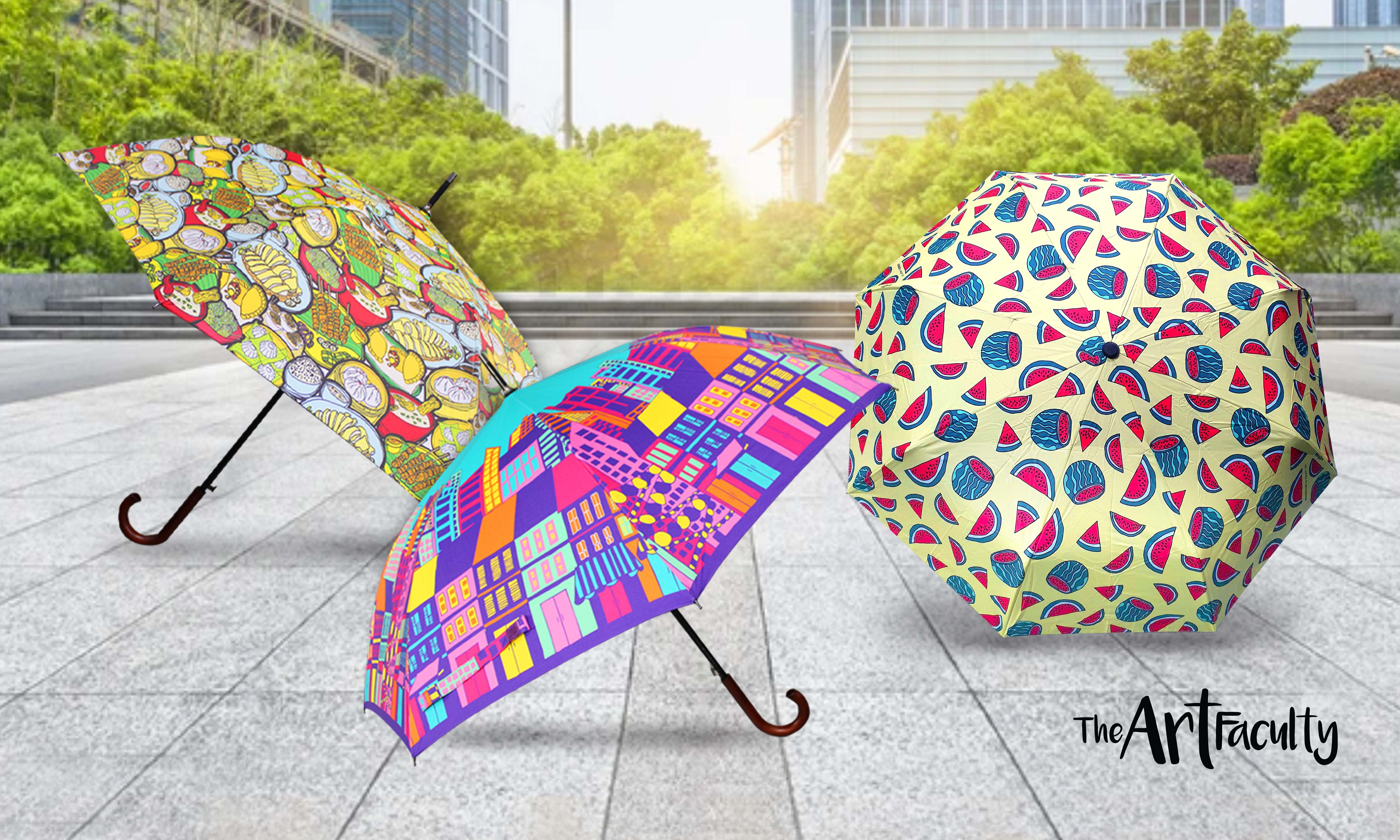 The Art Faculty – Artists Inspired Umbrellas