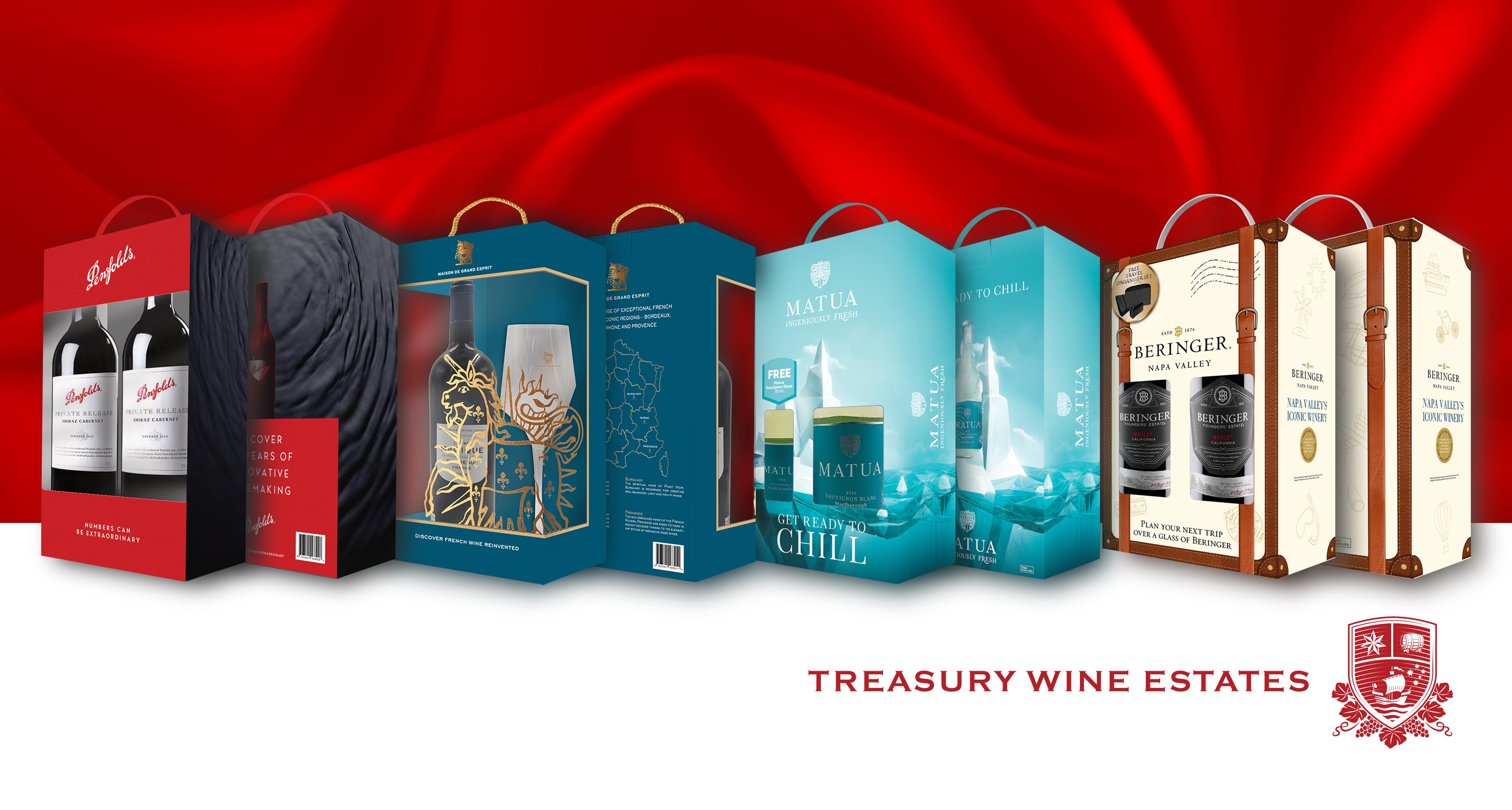 Hộp Đựng Rượu Vang Thương Hiệu Treasury Wine Estates Khu Vực Châu Á - Thái Bình Dương