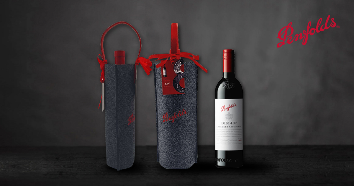 TÚI VẢI ĐỰNG RƯỢU PENFOLDS CAO CẤP